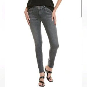 Adriano Goldschmied Farrah Aldgate Dark Gray High Rise Skinny Jeans Size 26R